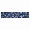 A captivating blueberry oil painting titled 'Berried in Blues,' featuring layers of plump, juicy blueberries rendered in vibrant magentas, ultramarine blues, and Payne's Grey shadows. Each berry is meticulously detailed, creating a visual tapestry of luscious indulgence. Part of the 'Sorbet Loops' collection, this artwork is available for purchase as part of the set or individually